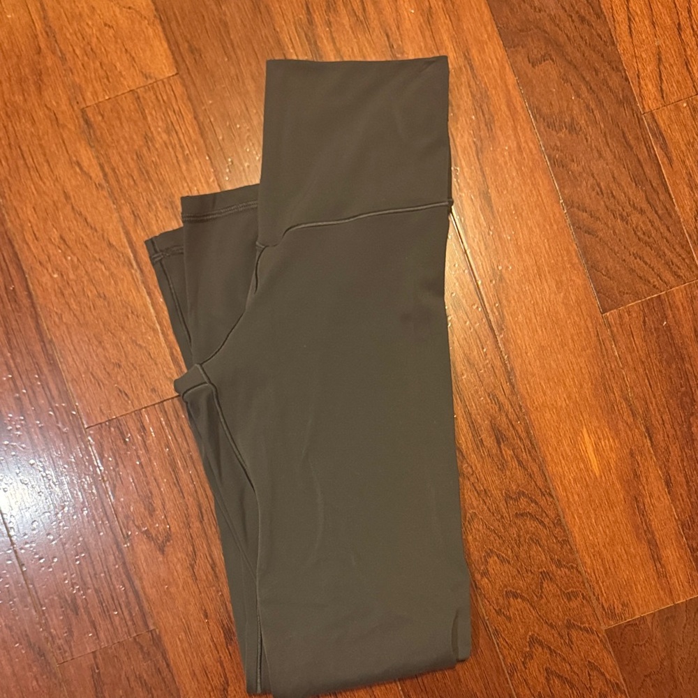 aerie Olive Green High-Waist Leggings